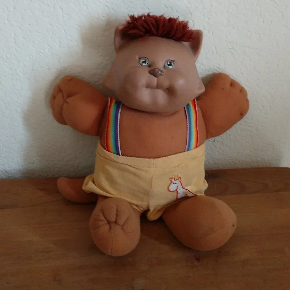 CABBAGE PATCH KIDS KOOSAS XAVIER ROBERTS DOLL 1983 Cat Kitty